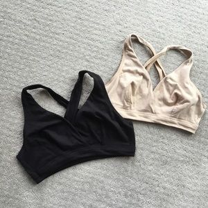 Set of nursing bras